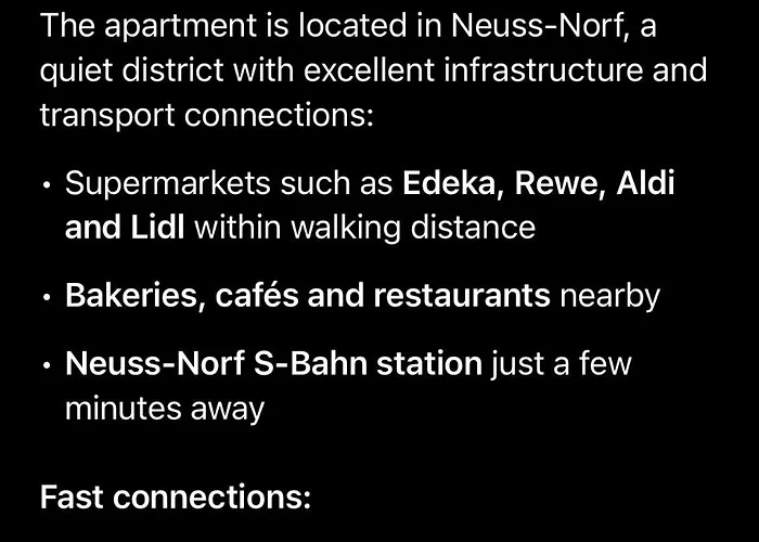 In - Close To Messe Duesseldorf & Cologne